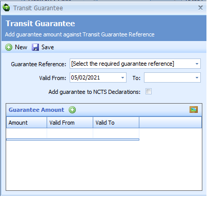 New Transit Guarantee
